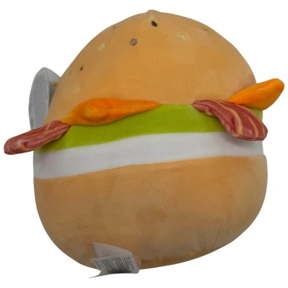 Squishmallows Geronimo Burger‎ Plush Stuffed Animal Toy With Tags Cute